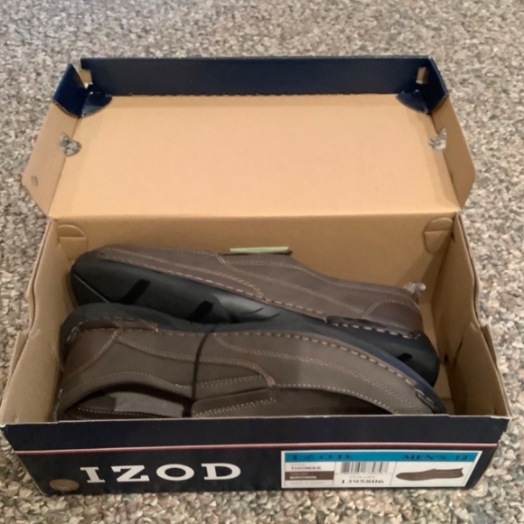 Izod Men’s Thomas Memory Foam Slip On Shoes 12 - Picture 3 of 6